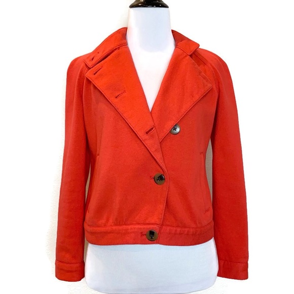 Old Navy Military Moto Jacket Peacoat Cardigan PXS - Picture 2 of 10